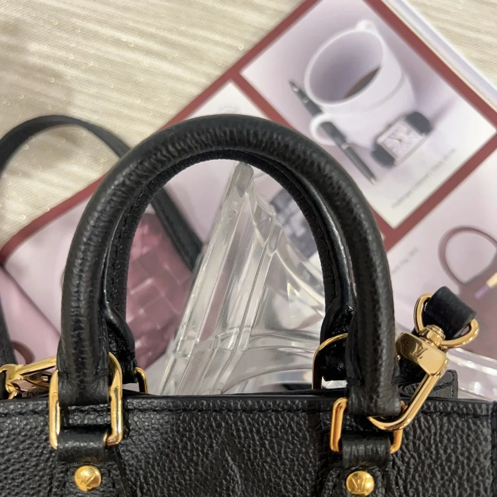 Louis Vuitton Black Monogram mini Tote Bag - Picture 3 of 16